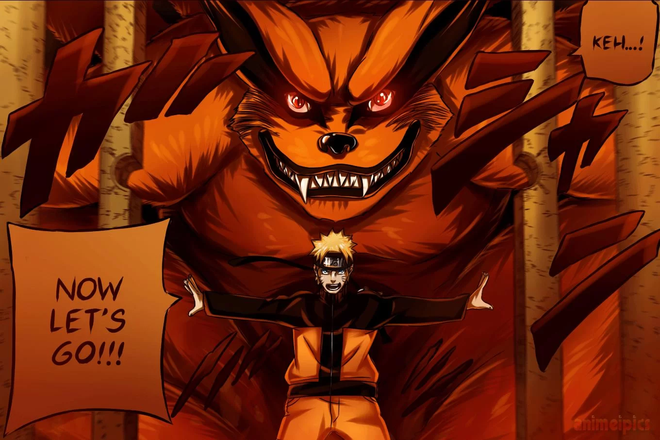 Free Download Naruto Tailed Beast Mode Wallpaper Iphone Page 1143132 (1360 x 906)
