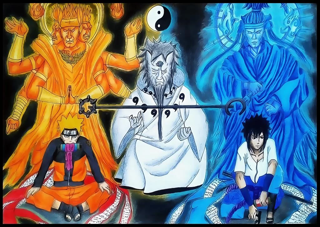 Free Download Naruto And Sasuke Sage Of Six Paths Mode Wallpaper Page 11497 (1024 x 727)