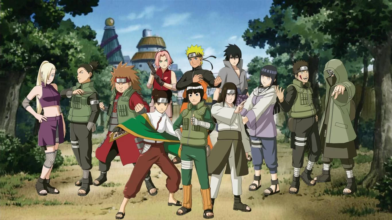 Free Download Naruto Team 10 Wallpaper Page 1150924 (1366 x 768)