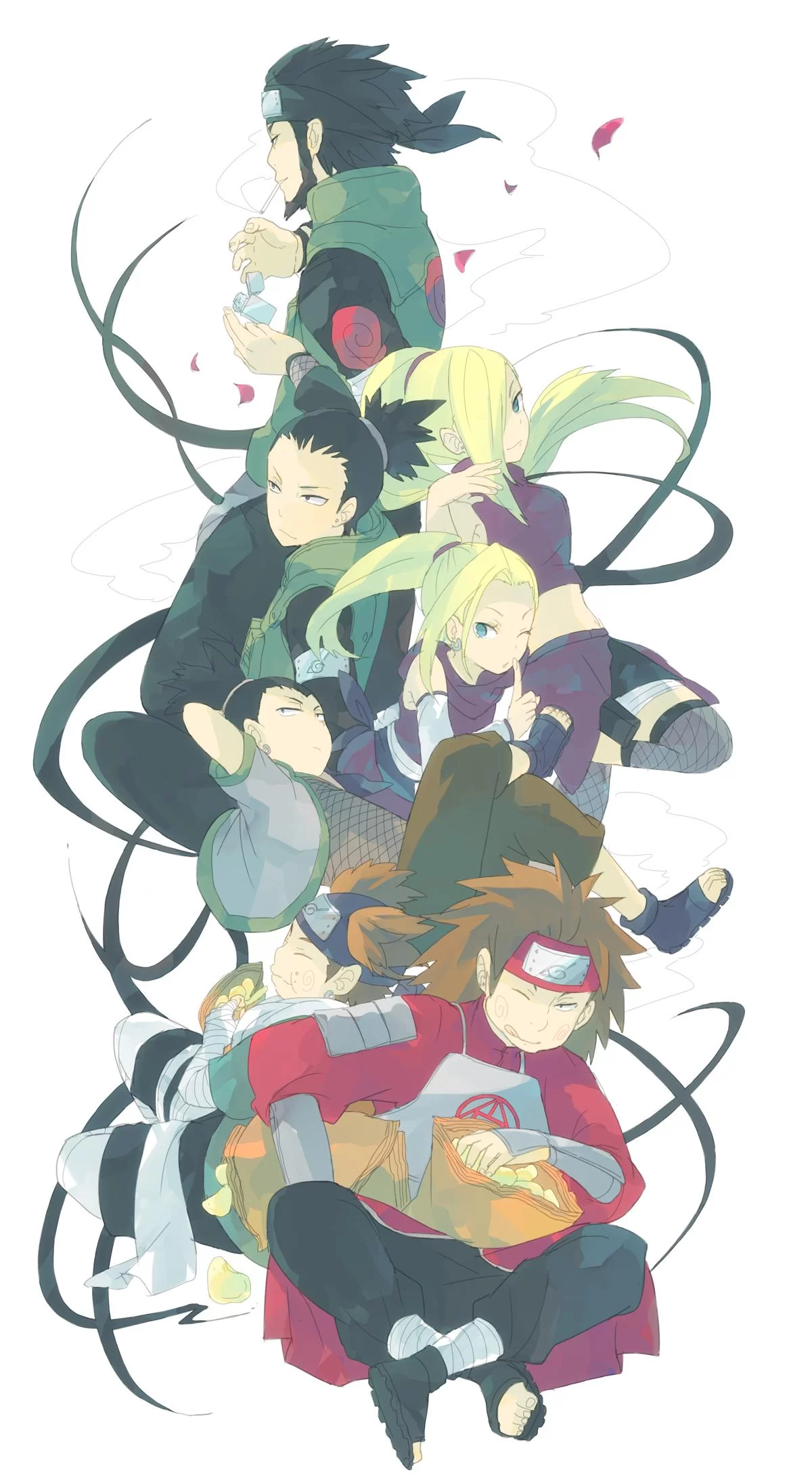 Free Download Naruto Team 10 Wallpaper Page 1150944 (1200 x 2188)