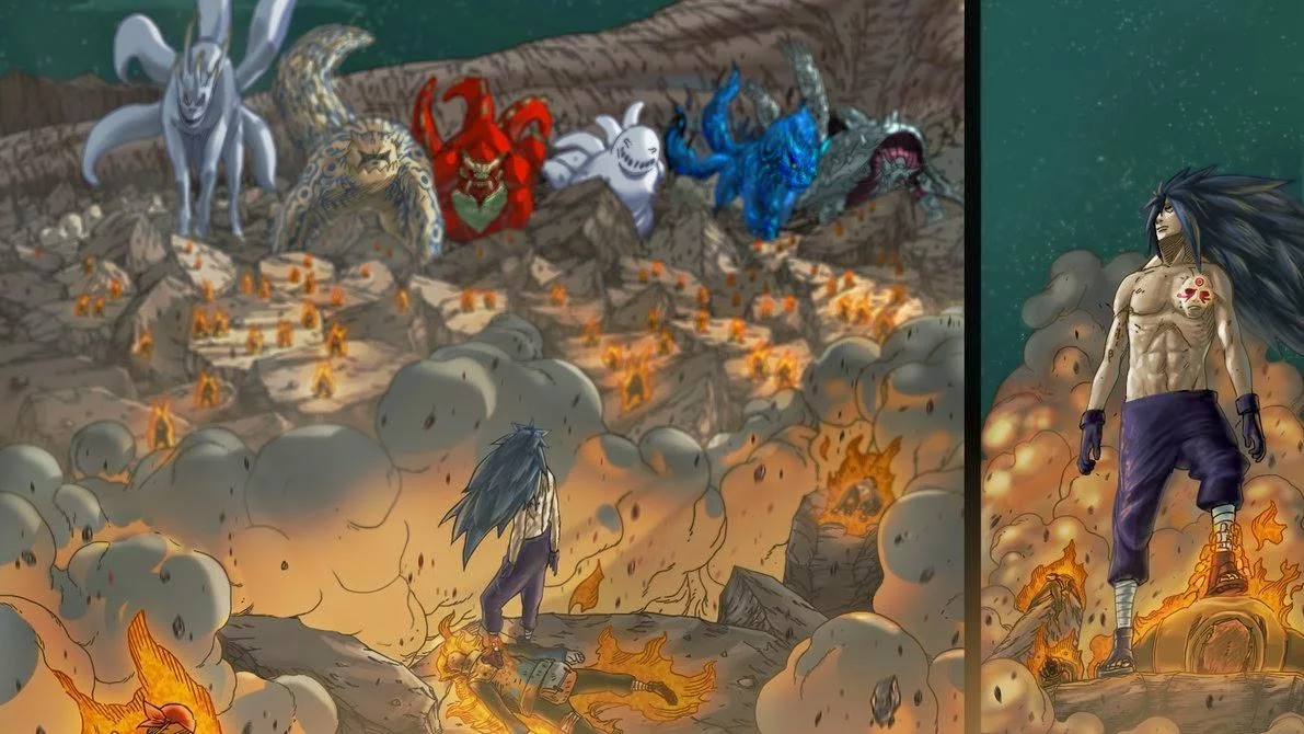 Free Download Naruto Tailed Beasts Dad Tailed Beasts Wallpaper Page 1158821 (1191 x 670)