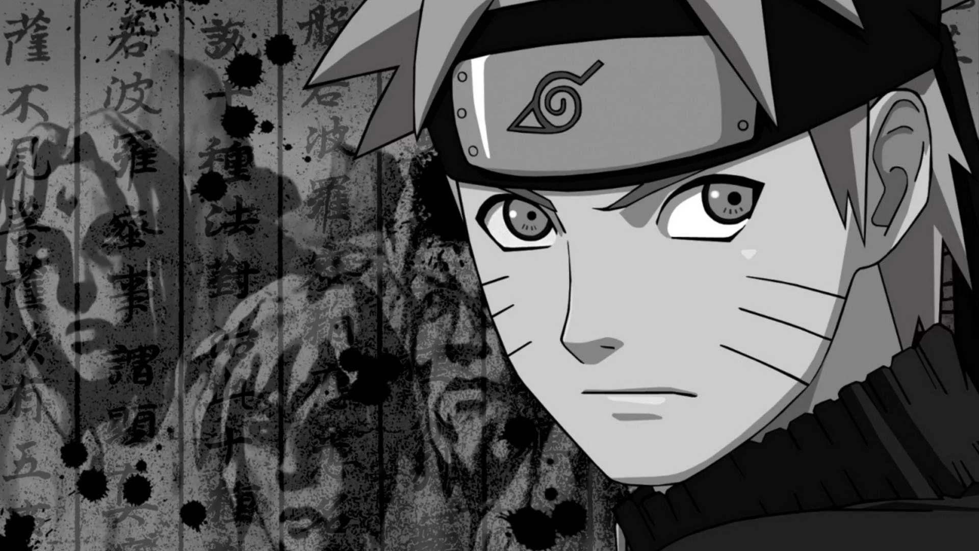 Free Download Naruto Tailed Beasts Wallpaper Black And White Page 1158846 (1920 x 1080)