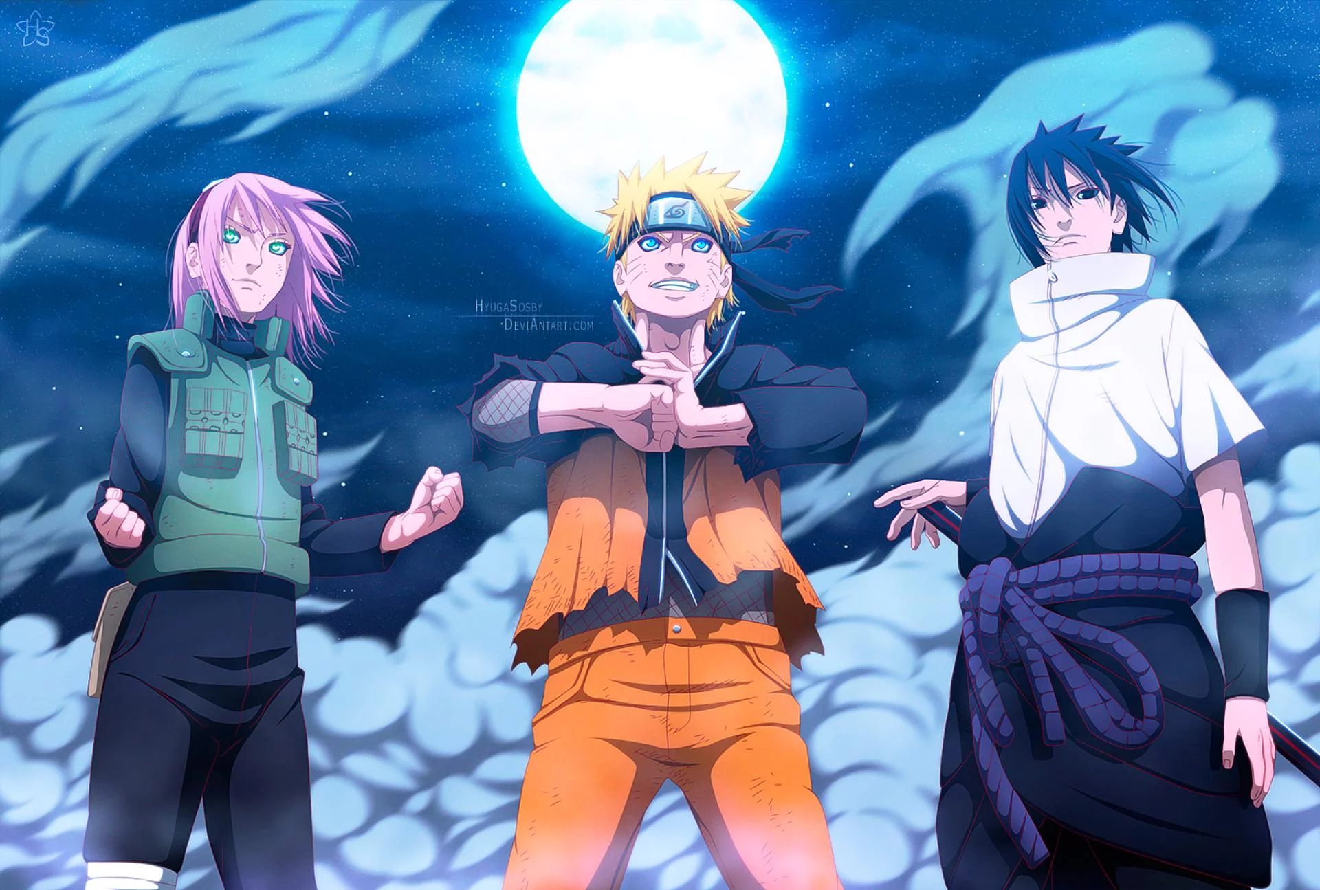 Free Download Naruto Team 7 Reunites Wallpaper Page 1159105 (1920 x 1295)