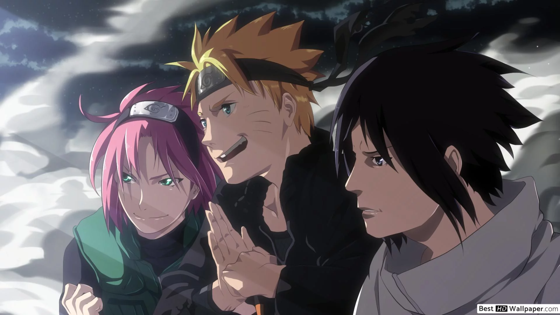 Free Download Naruto Team 7 Reunites Wallpaper Page 1159117 (1920 x 1080)