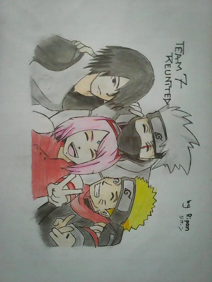 Free Download Naruto Team 7 Reunites Wallpaper Page 1159130 (700 x 933)