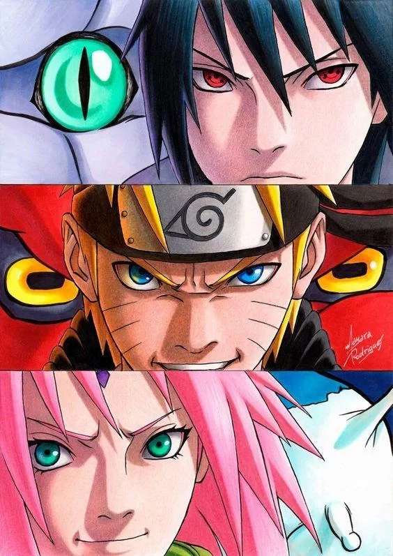 Free Download Naruto Team 7 Vertical Wallpaper Page 1159161 (564 x 797)