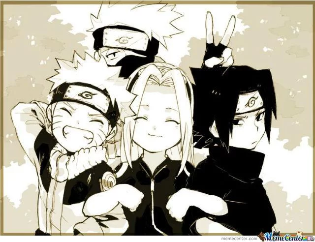 Free Download Naruto Team 7 Wallpaper Cute Page 1160884 (640 x 492)