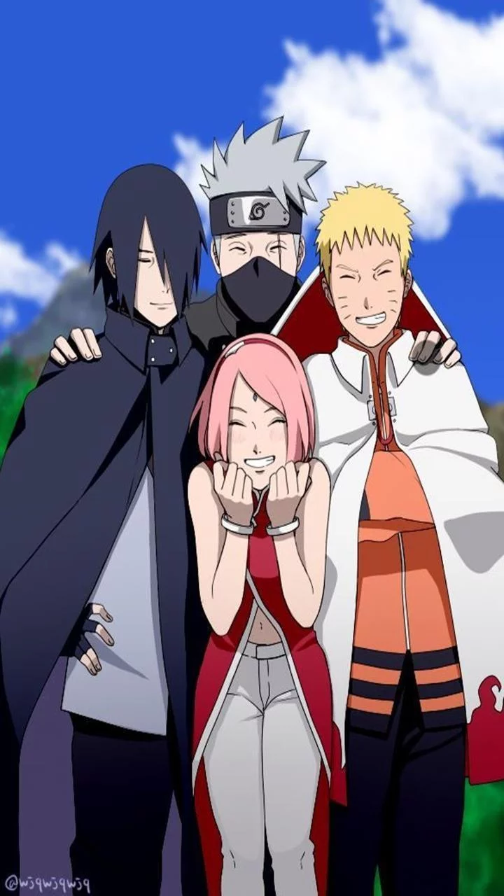 Free Download Naruto Team 7 Wallpaper For Samsung Page 1160930 (720 x 1280)