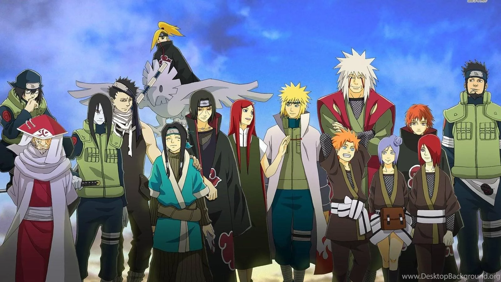 Free Download Naruto All Characters Wallpaper Page 11614 (1600 x 900)
