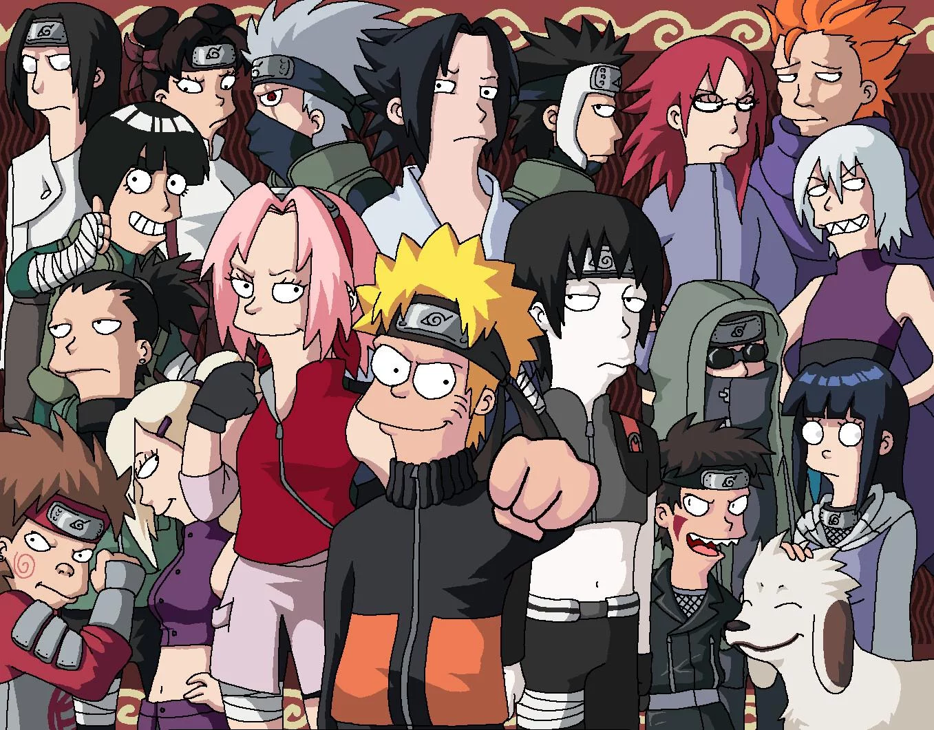 Free Download Naruto All Characters Wallpaper Page 11621 (1357 x 1061)