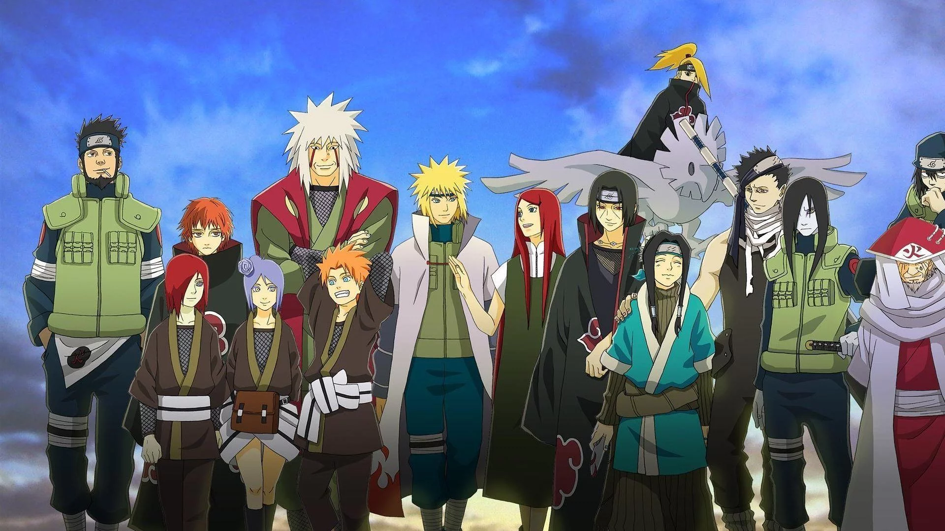 Free Download Naruto Characters Wallpaper Download Page 11623 (1920 x 1080)