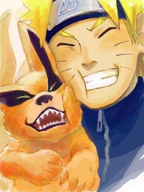 Free Download Naruto And Baby Kurama Phone Wallpaped Page 116658 (480 x 640)