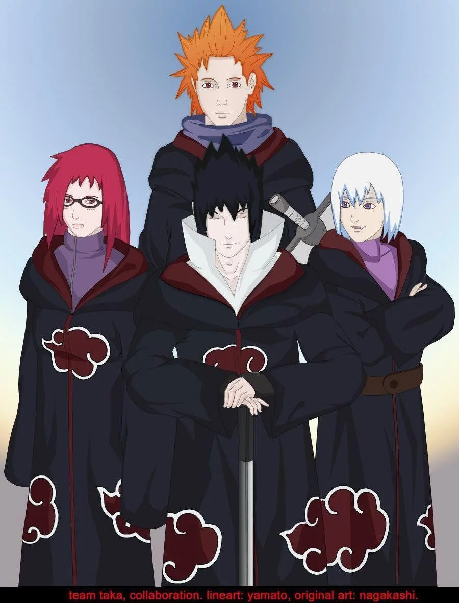 Free Download Naruto Team Taka Wallpaper Page 1167272 (900 x 1181)