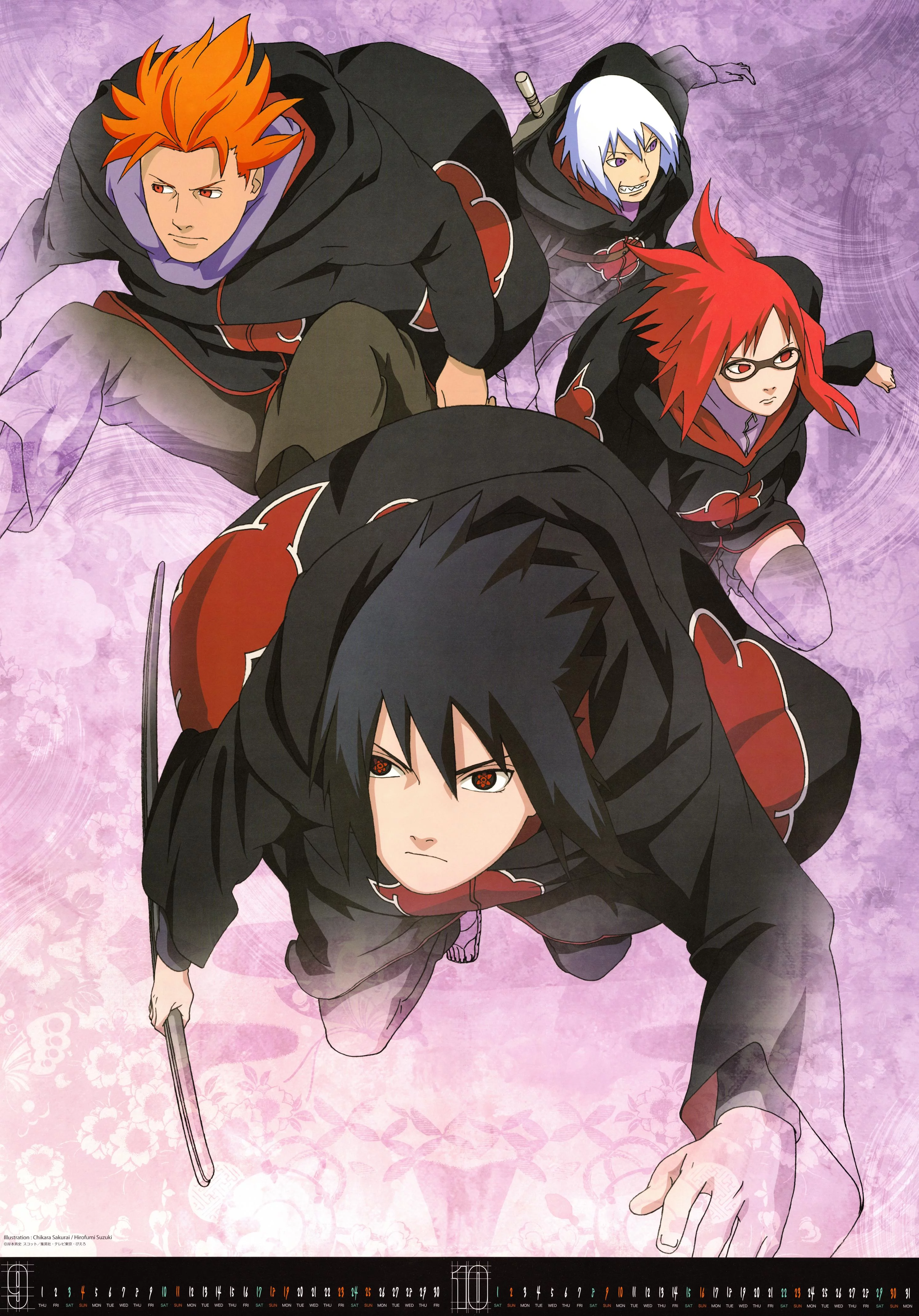 Free Download Naruto Team Taka Wallpaper Page 1167274 (2986 x 4273)