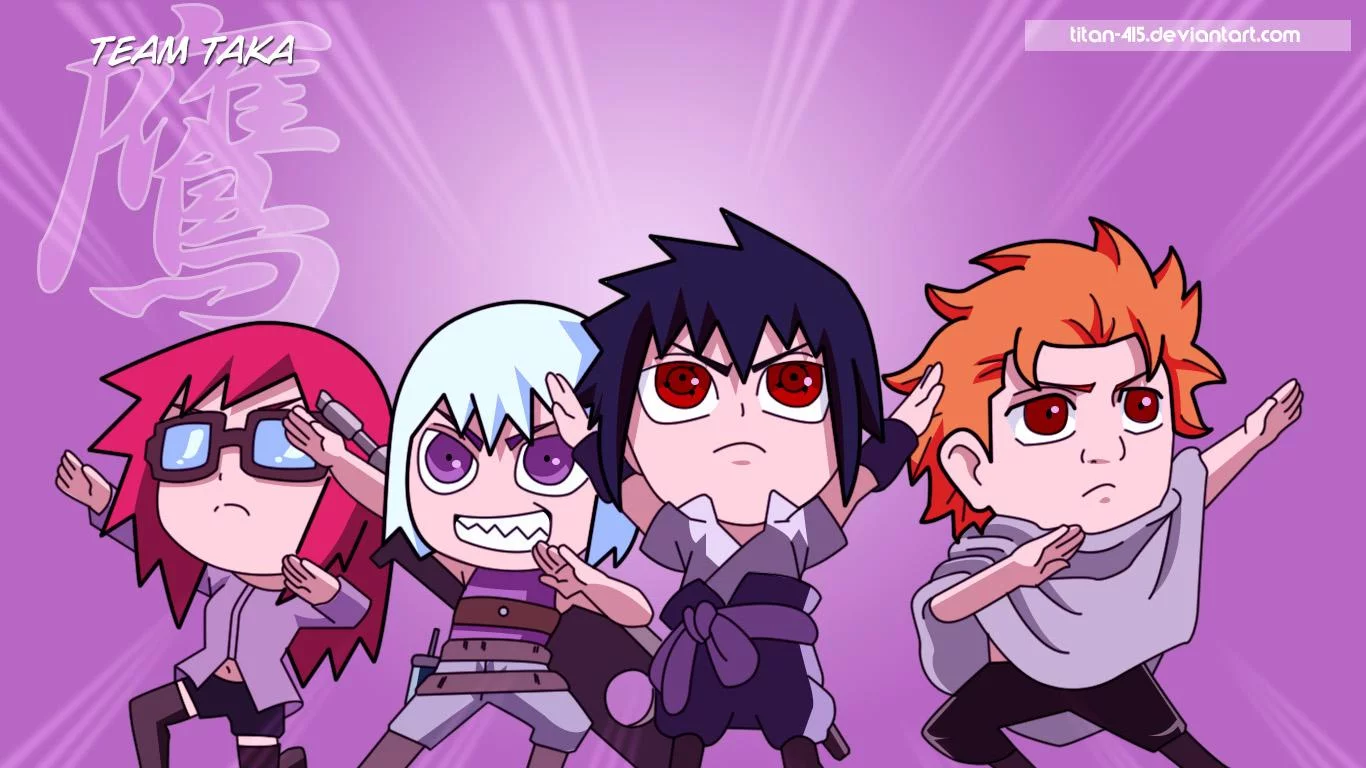Free Download Naruto Team Taka Wallpaper Page 1167341 (1366 x 768)