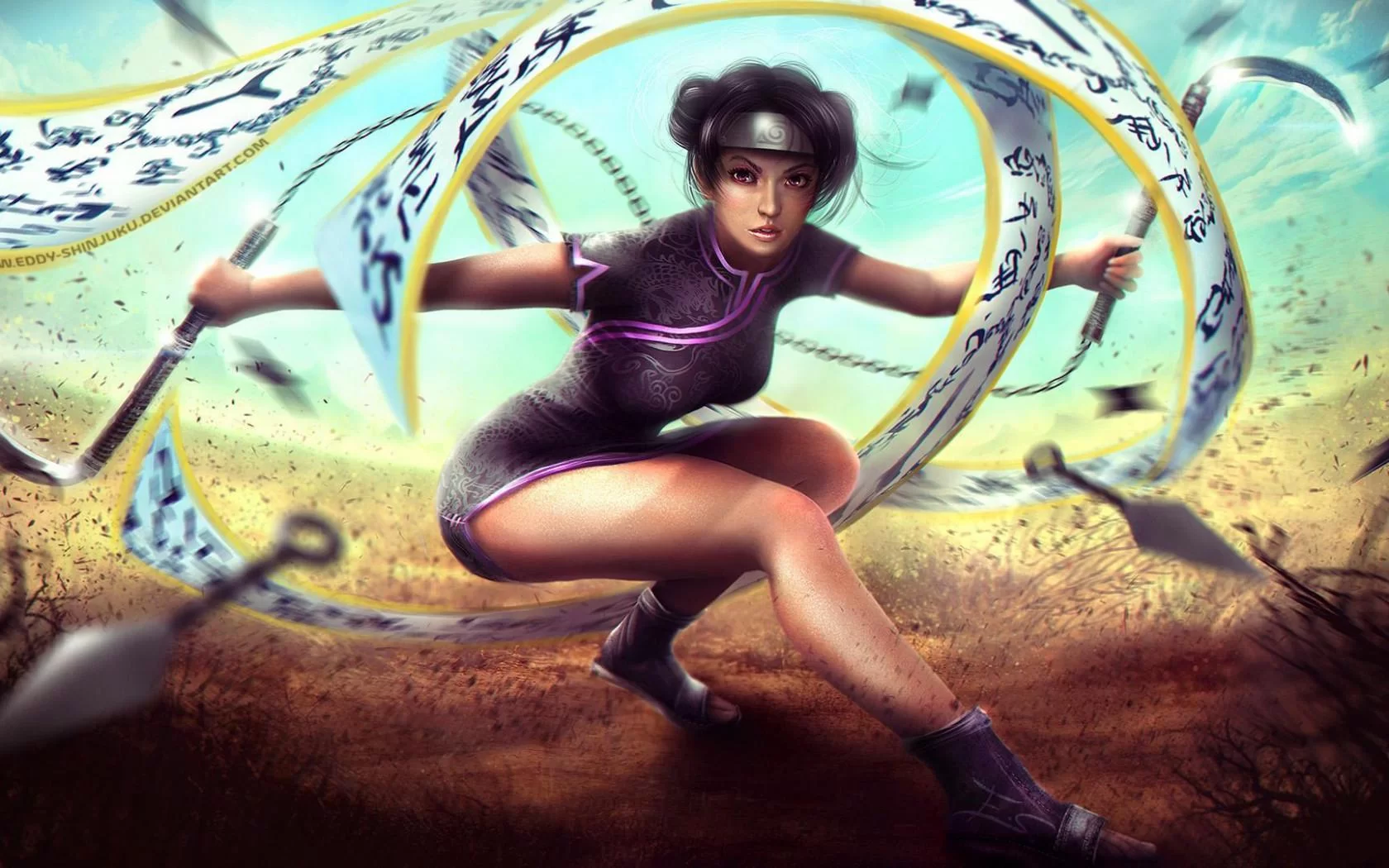 Free Download Naruto The Last Movie Tenten Wallpaper Page 1168455 (1680 x 1050)
