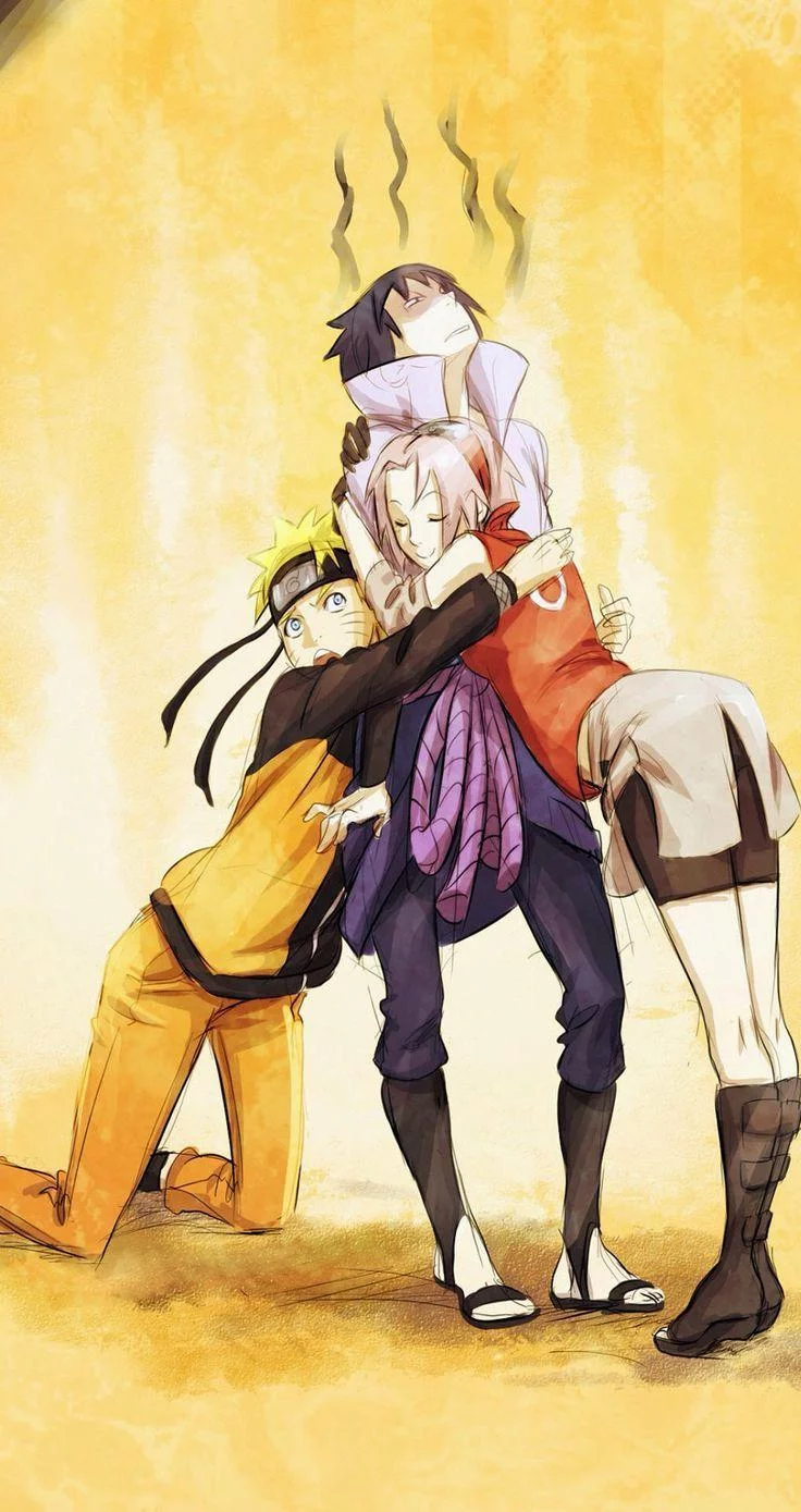 Free Download Naruto The Team Wallpaper Iphone Page 1181306 (736 x 1389)