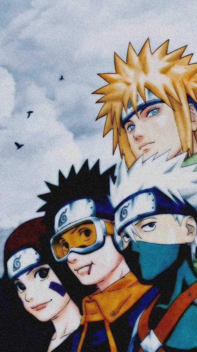 Free Download Naruto The Team Wallpaper Iphone Page 1181316 (672 x 1200)