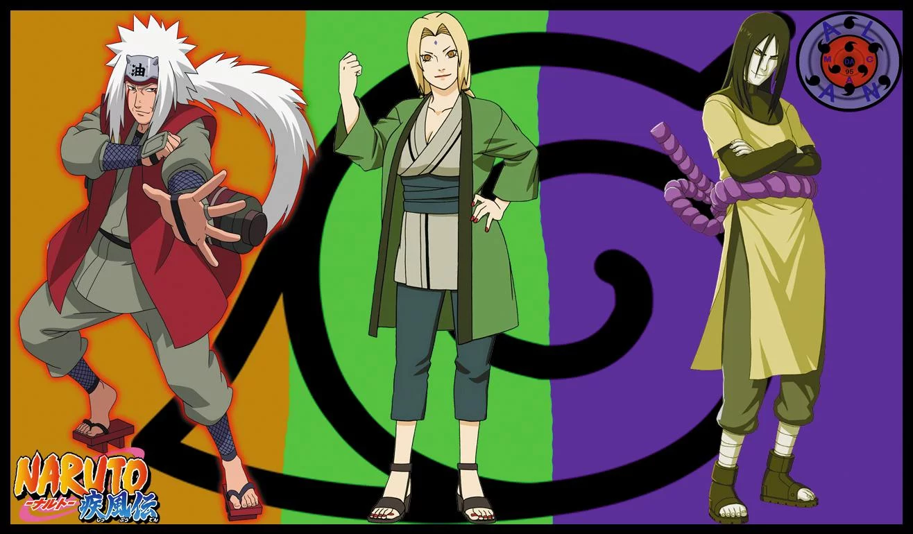 Free Download Naruto Three Sannin Wallpaper Page 1181432 (1316 x 770)