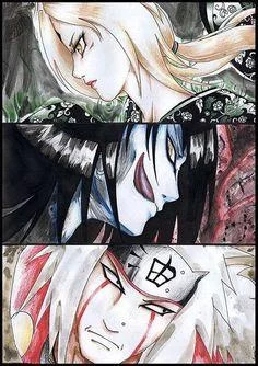 Free Download Naruto Three Sannin Wallpaper Page 1181447 (236 x 334)