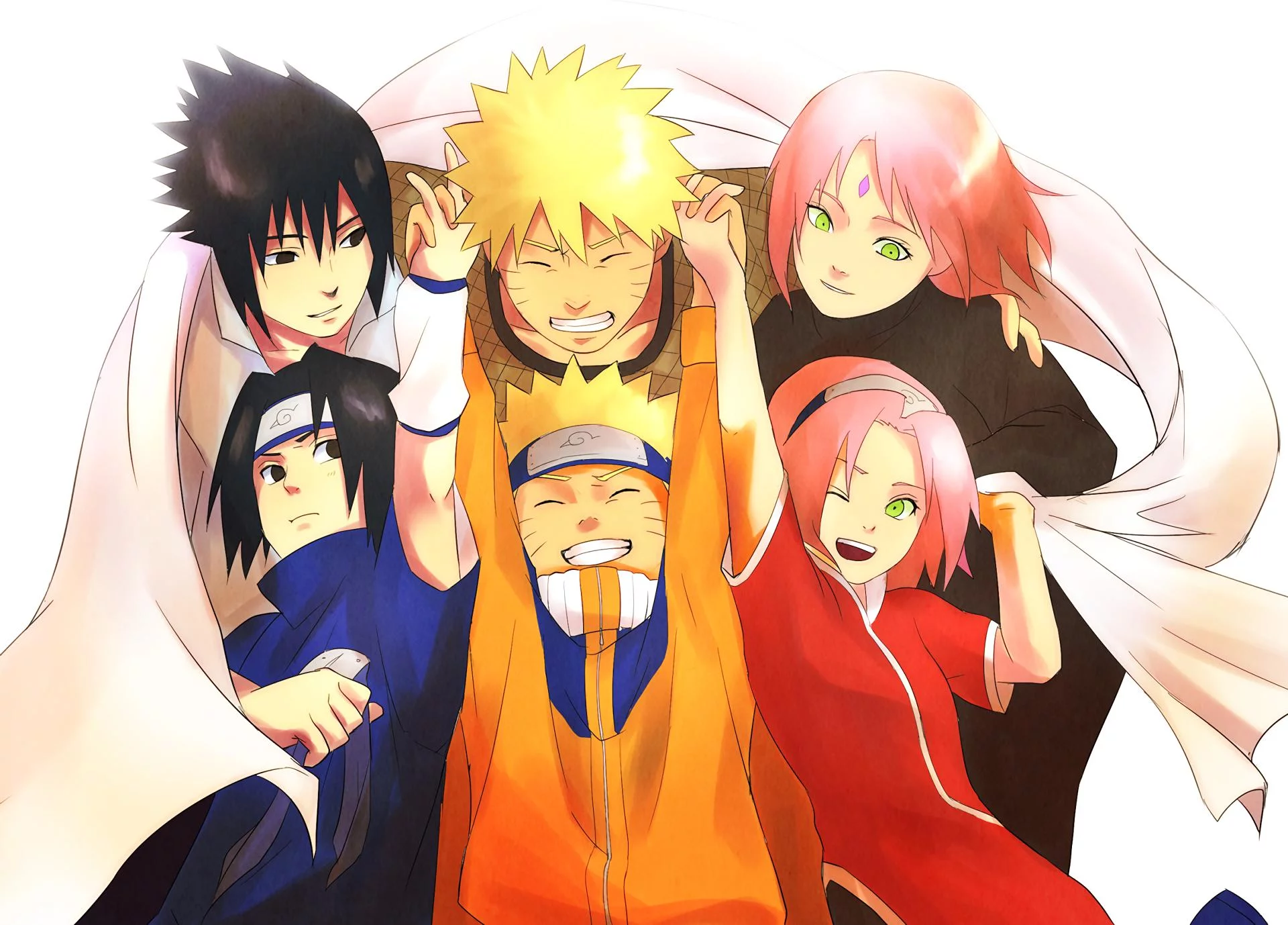 Free Download Naruto Tim 7 Wallpaper Page 1182375 (1920 x 1378)