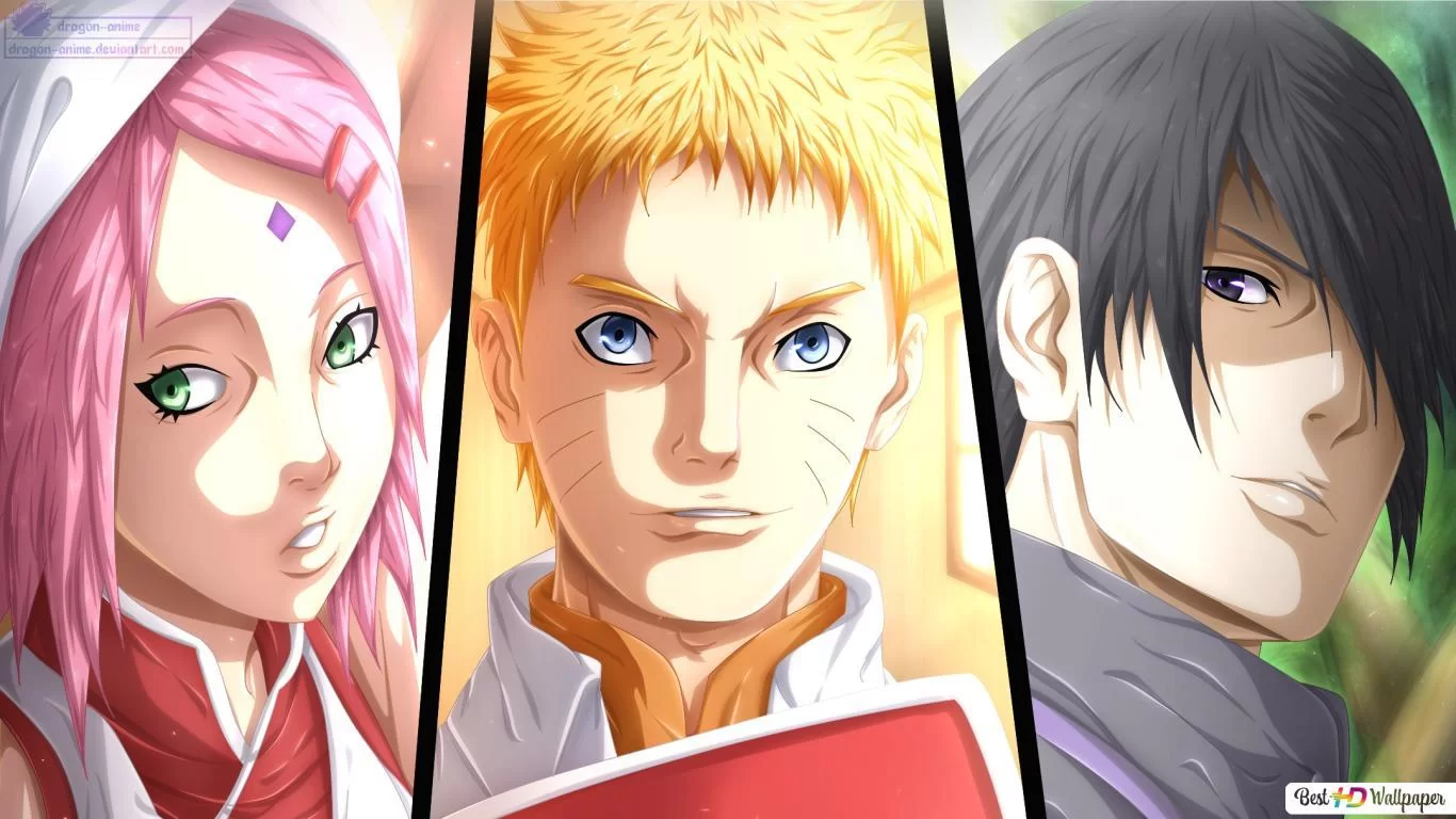 Free Download Naruto Tim 7 Wallpaper Page 1182383 (1366 x 768)