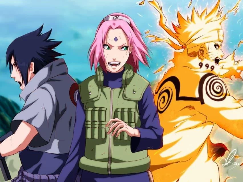 Free Download Naruto Tim 7 Wallpaper Page 1182385 (852 x 638)