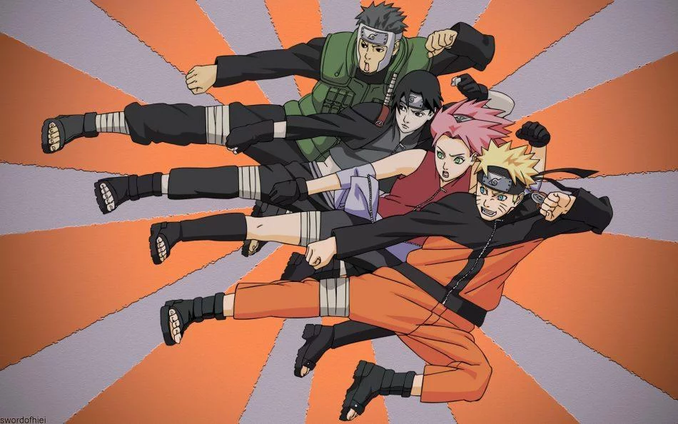 Free Download Naruto Tim 7 Wallpaper Page 1182397 (950 x 594)