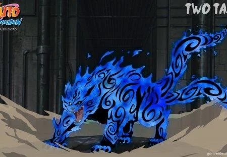 Free Download Naruto Two Tails Wallpaper Page 1189965 (450 x 311)