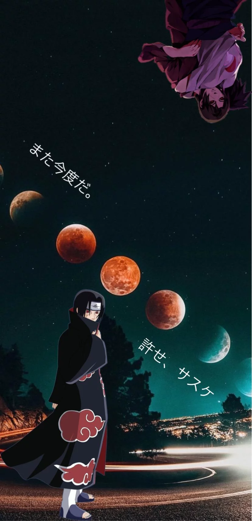 Free Download Naruto Shippuden Wallpaper Moonlight Page 11958 (828 x 1711)