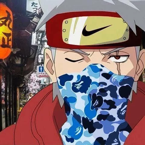 Free Download Naruto Kakashi Bape Wallpaper Page 121458 (480 x 480)