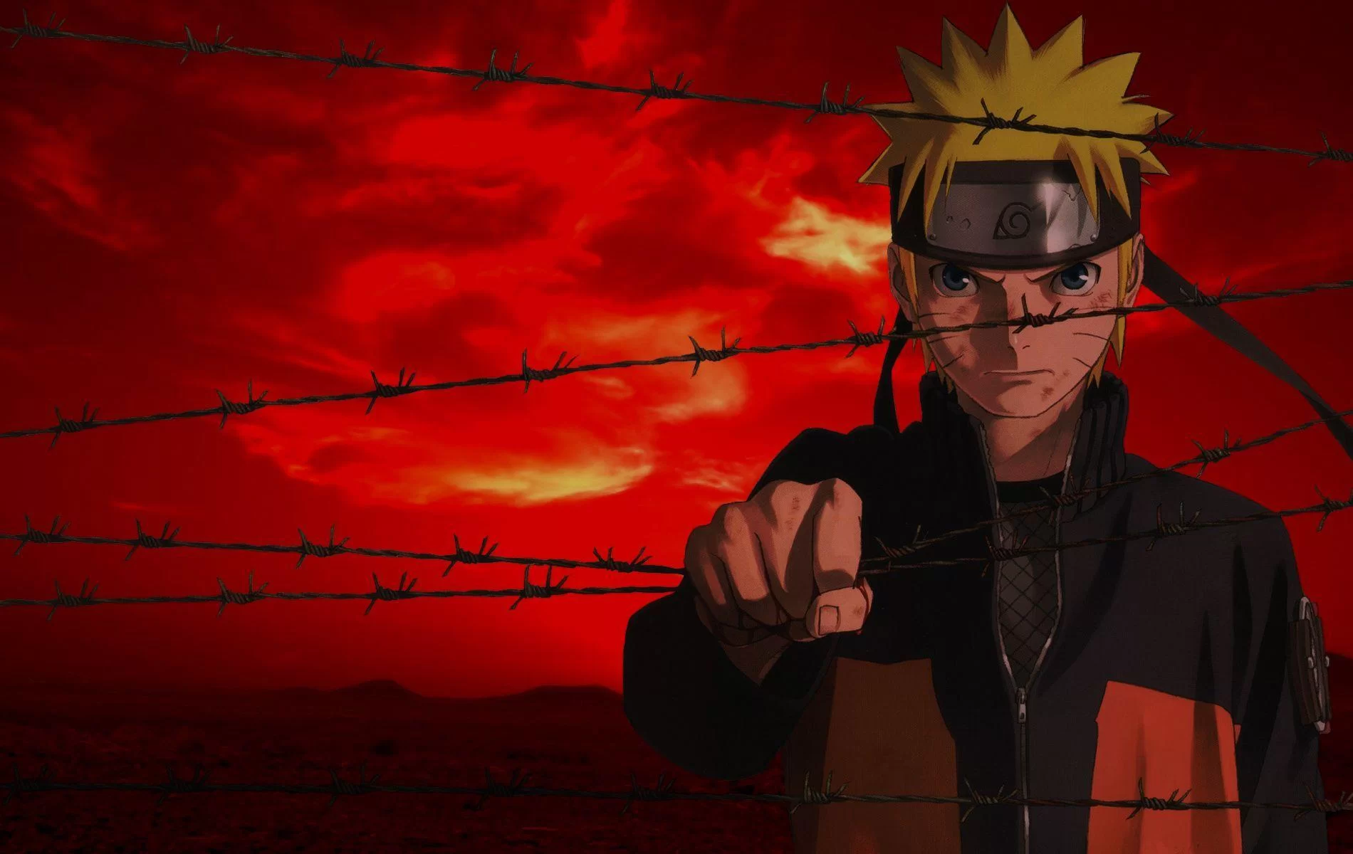 Free Download Cool Red Naruto Wallpaper Page 121520 (1900 x 1200)