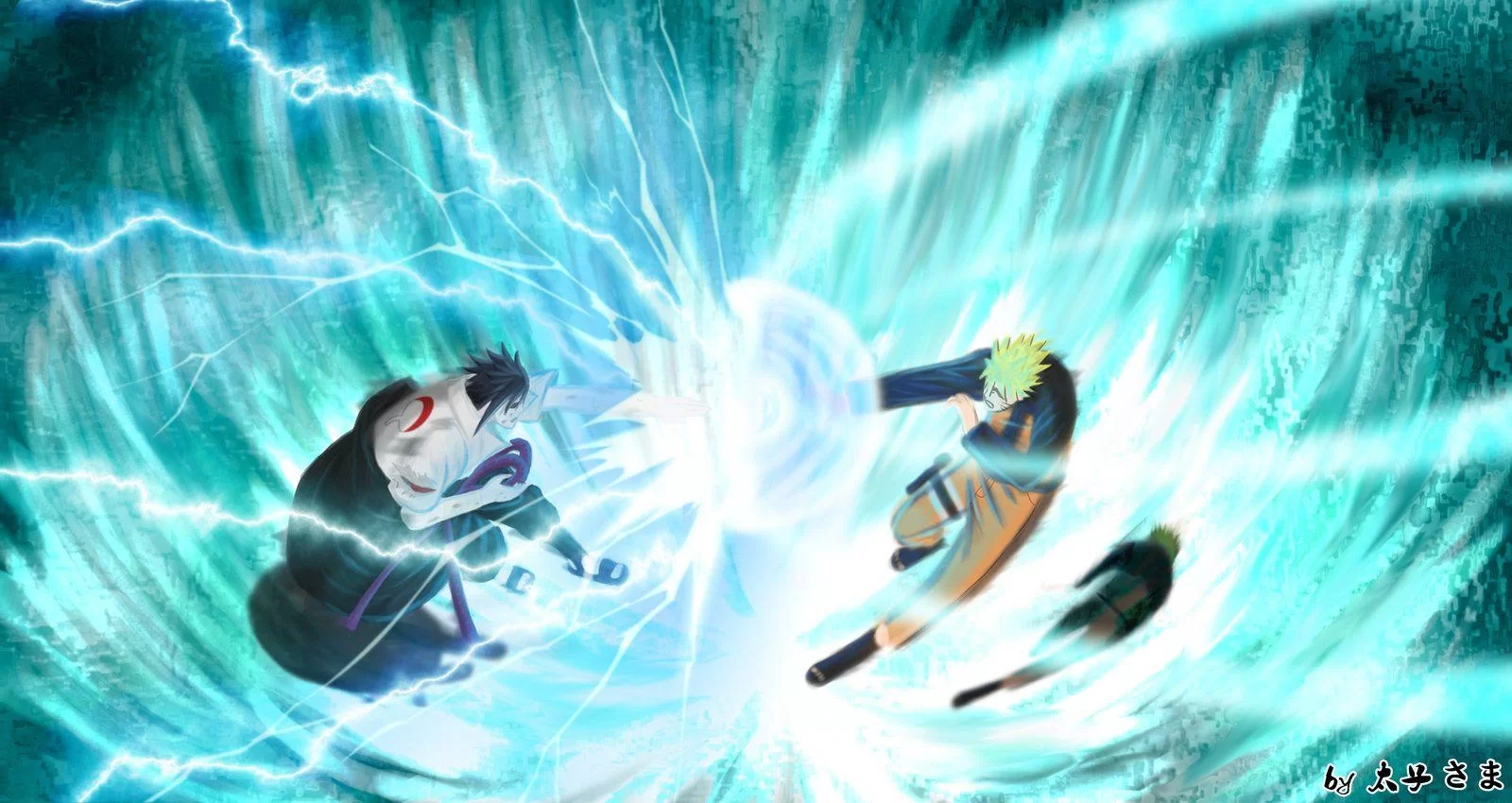 Free Download Chidori Rasengan Naruto Sasuke Wallpaper Page 122547 (1600 x 850)