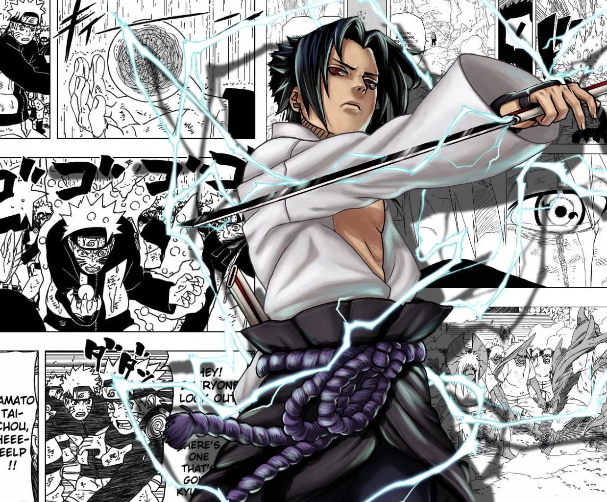 Free Download Chidori Rasengan Naruto Sasuke Wallpaper Page 122579 (1239 x 1024)