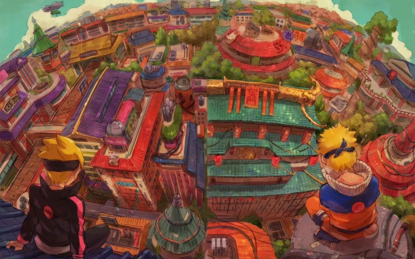 Free Download Naruto Village Wallpaper Hd Page 1234970 (1440 x 900)