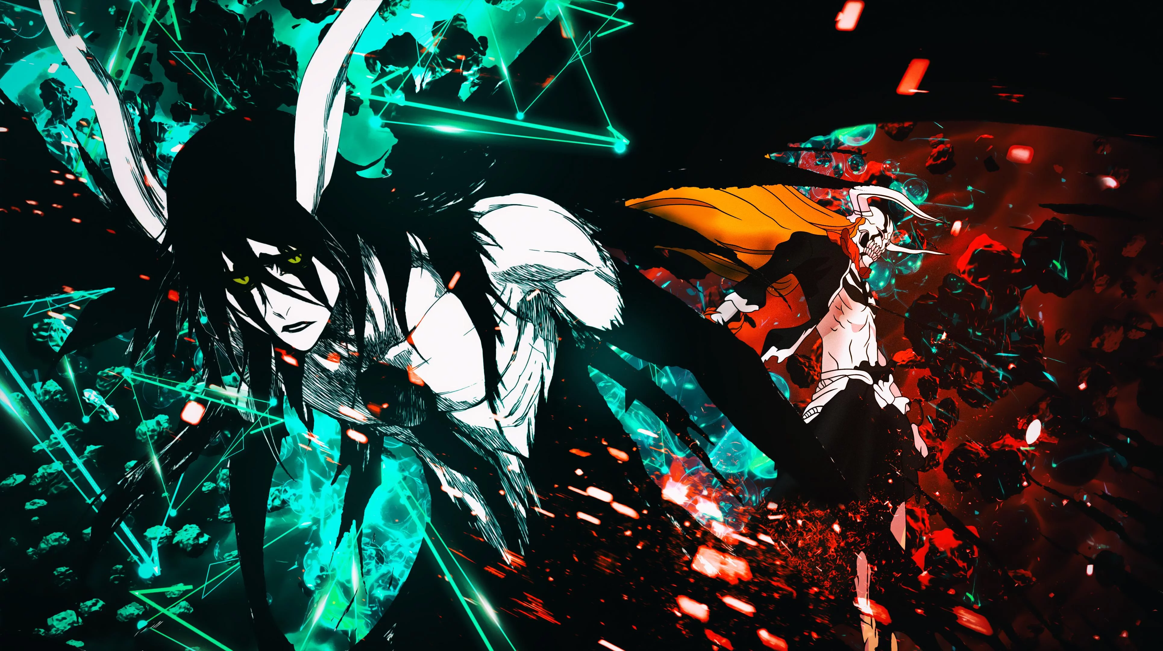 Free Download Naruto Vs Ichigo Wallpaper Page 1244621 (3860 x 2160)