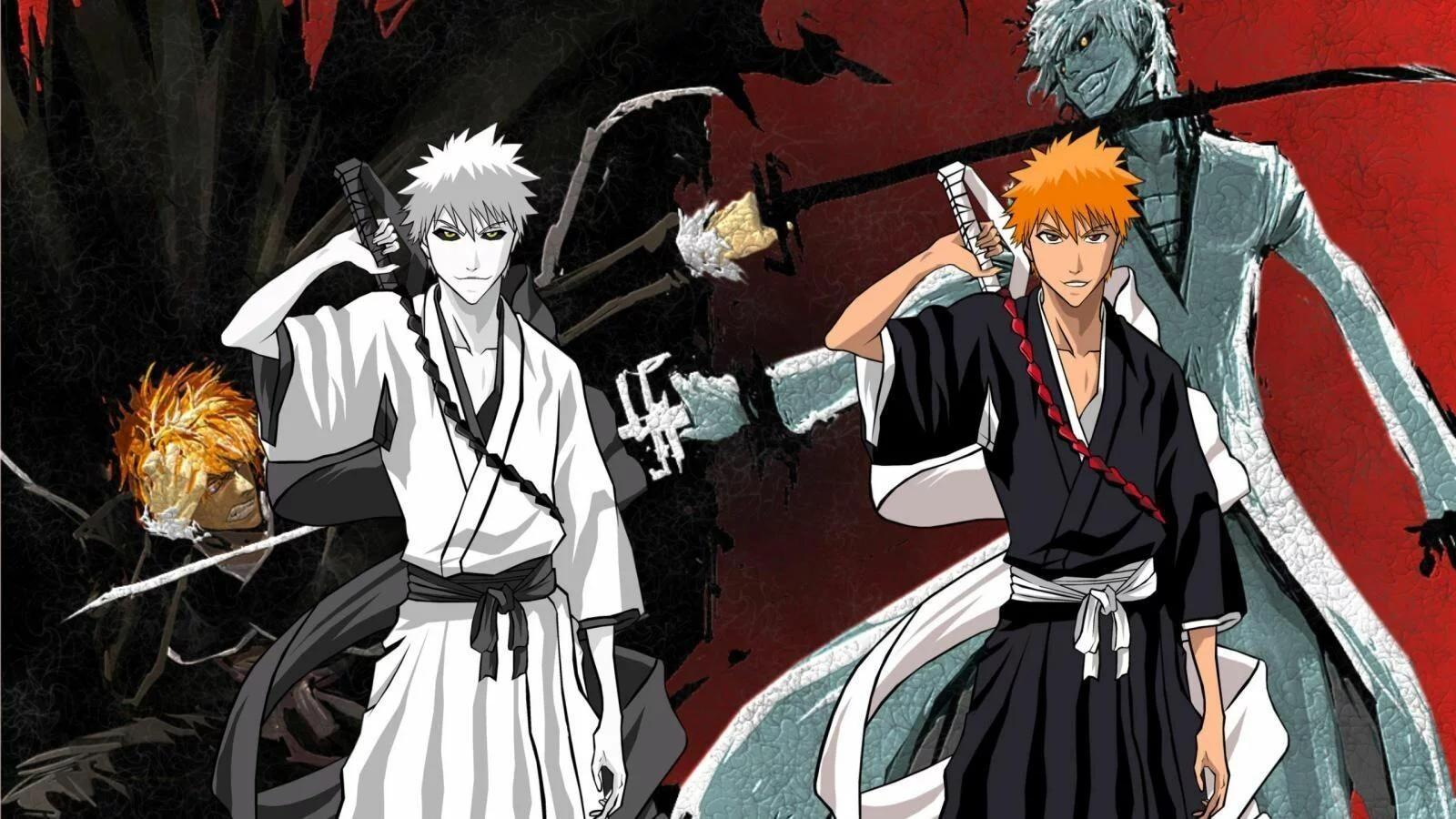 Free Download Naruto Vs Ichigo Wallpaper Page 1244643 (1600 x 900)
