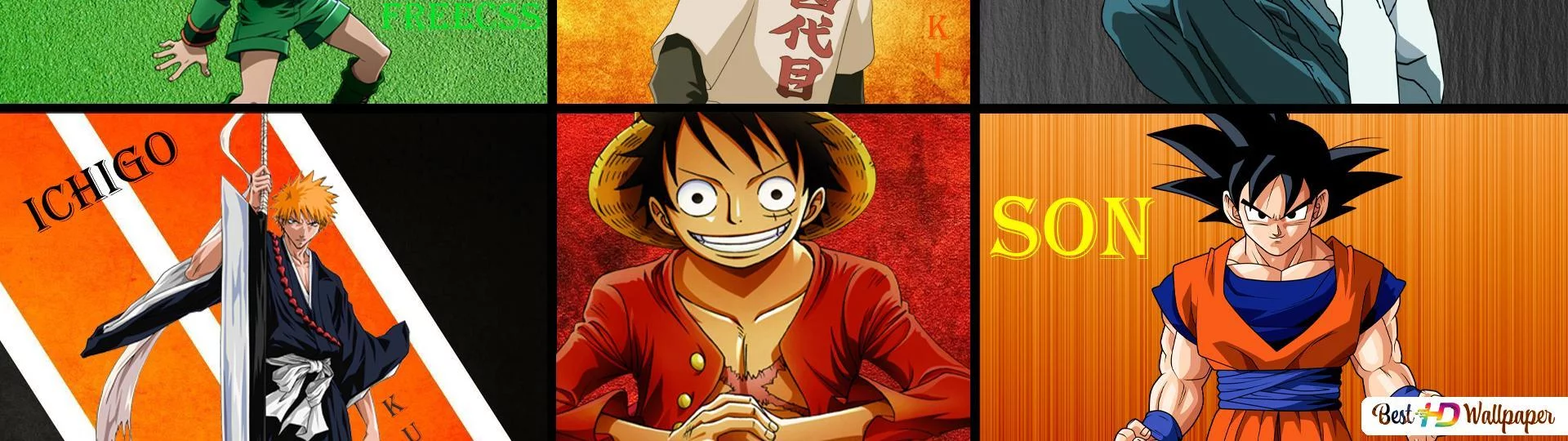 Free Download Naruto Vs Ichigo Wallpaper Hd Page 1245557 (1920 x 540)