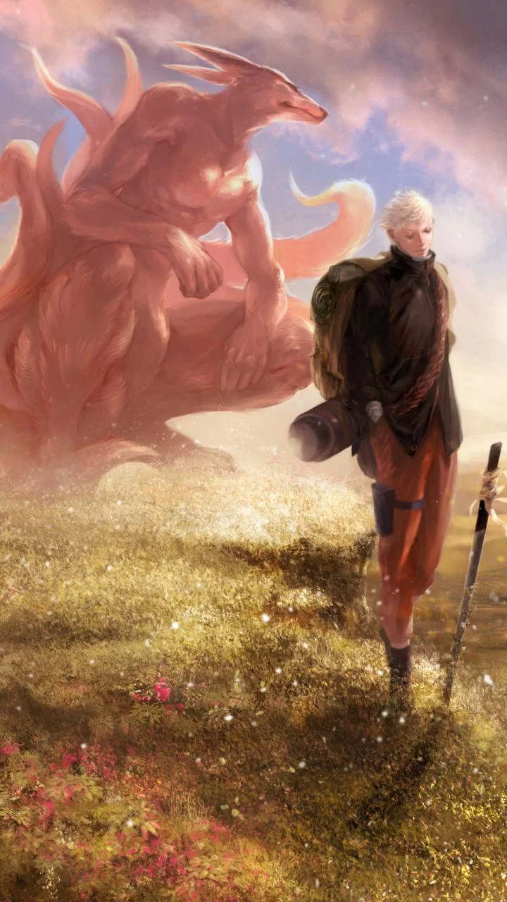 Free Download Naruto Vs Kyuubi Wallpaper Page 1245656 (720 x 1280)