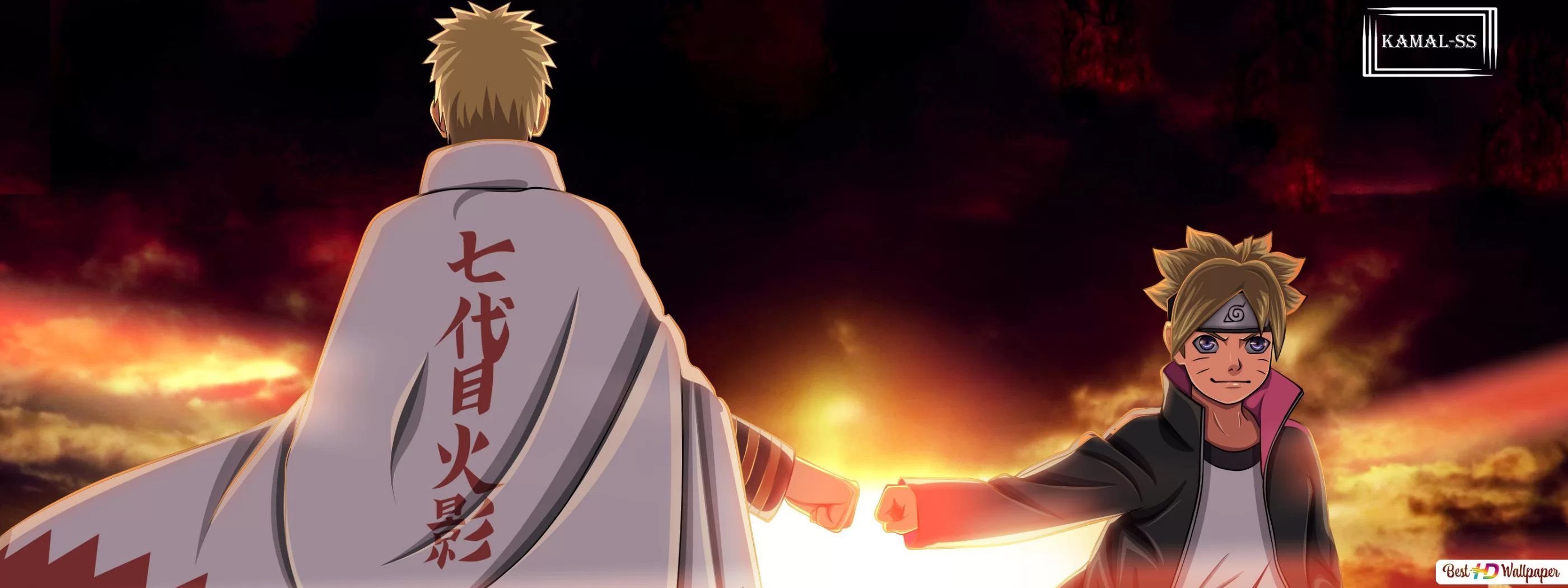 Free Download Naruto Vs Menma Wallpaper Page 1255911 (2800 x 1050)