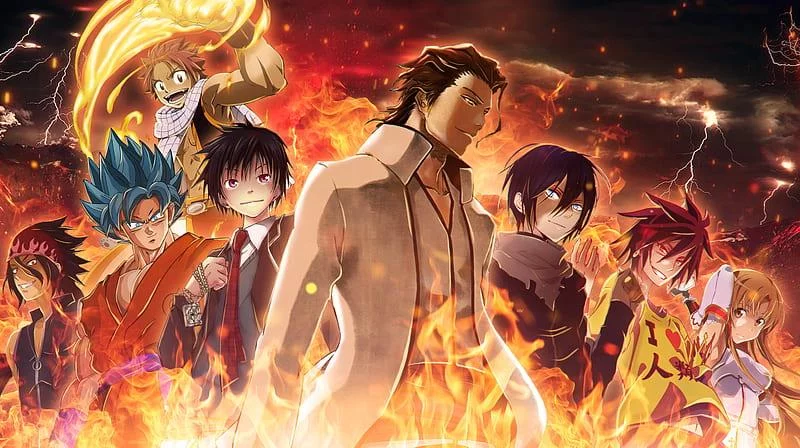 Free Download Naruto Vs Natsu Wallpaper Page 1256018 (800 x 448)