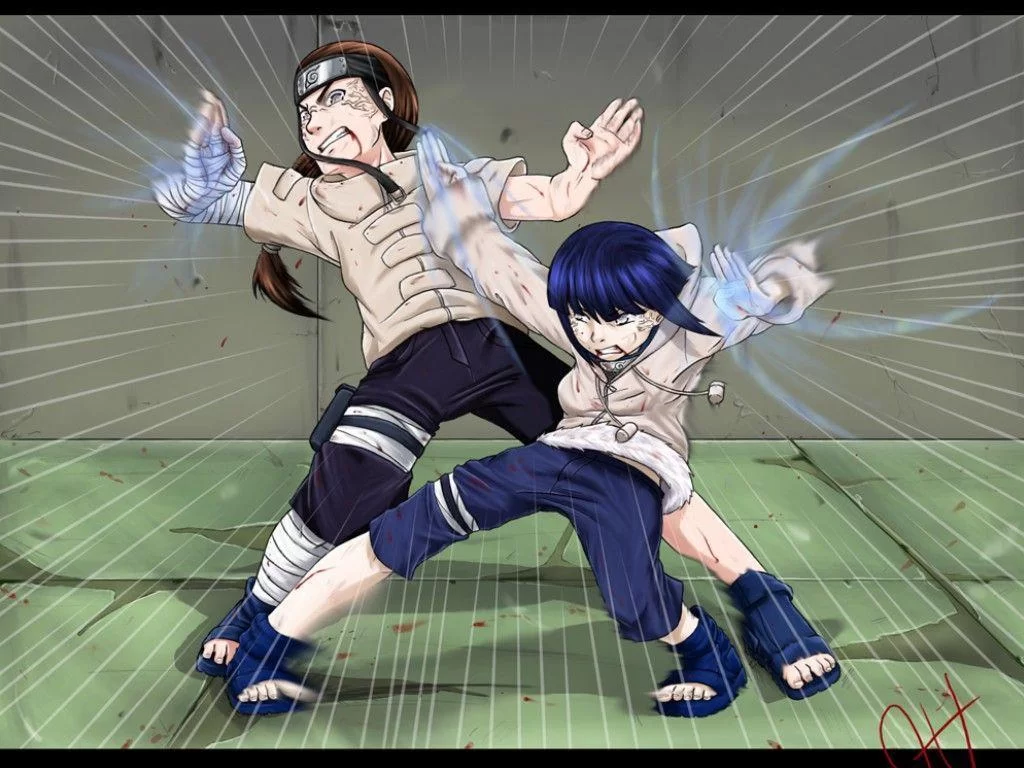 Free Download Naruto Vs Neji Phone Wallpaper Page 1256033 (1024 x 768)
