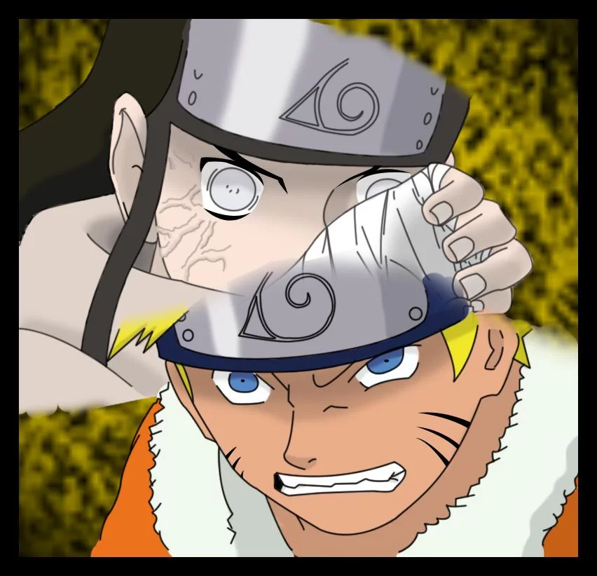 Free Download Naruto Vs Neji Phone Wallpaper Page 1256034 (852 x 822)