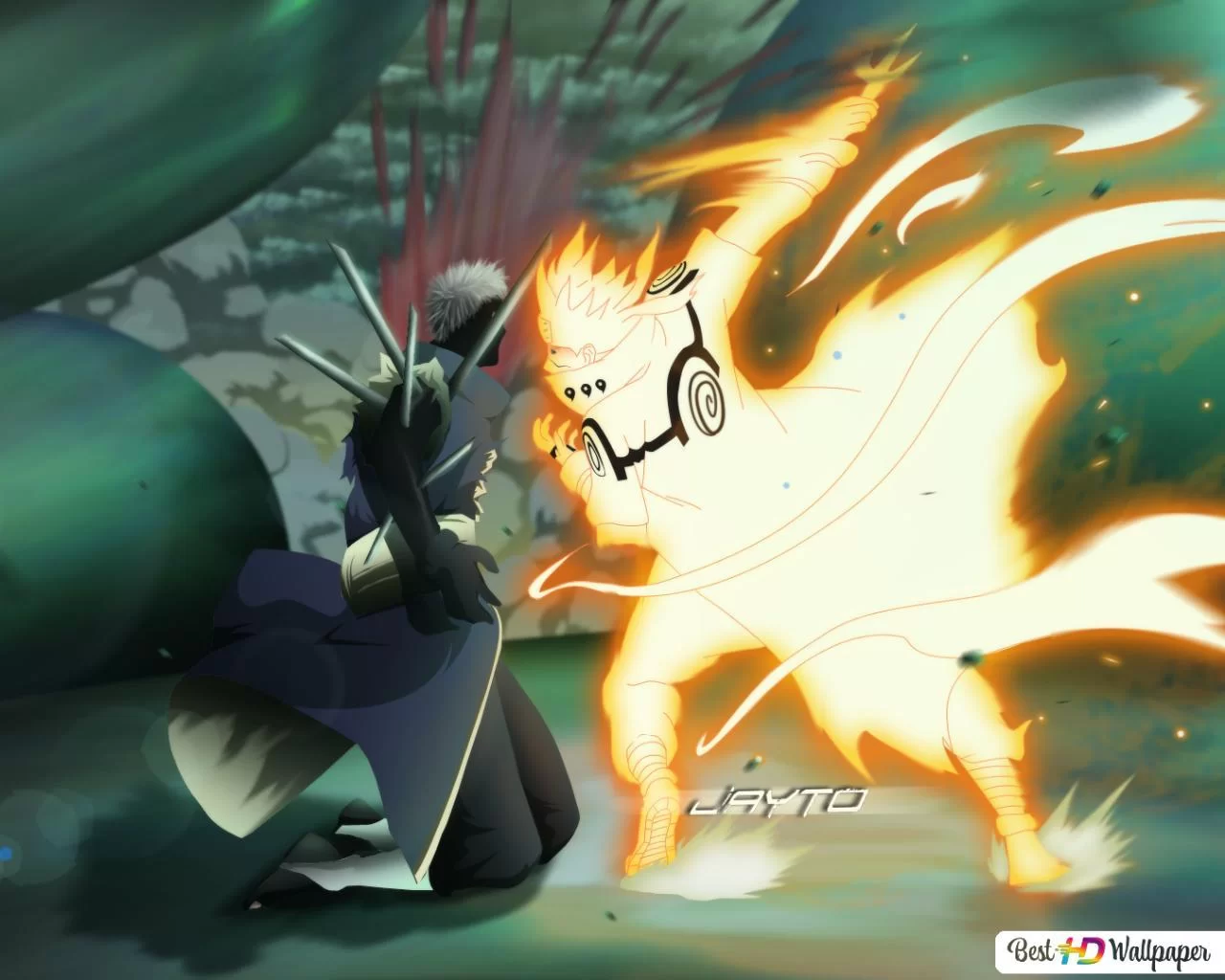 Free Download Naruto Vs Obito Hd Wallpaper Page 1256089 (1280 x 1024)