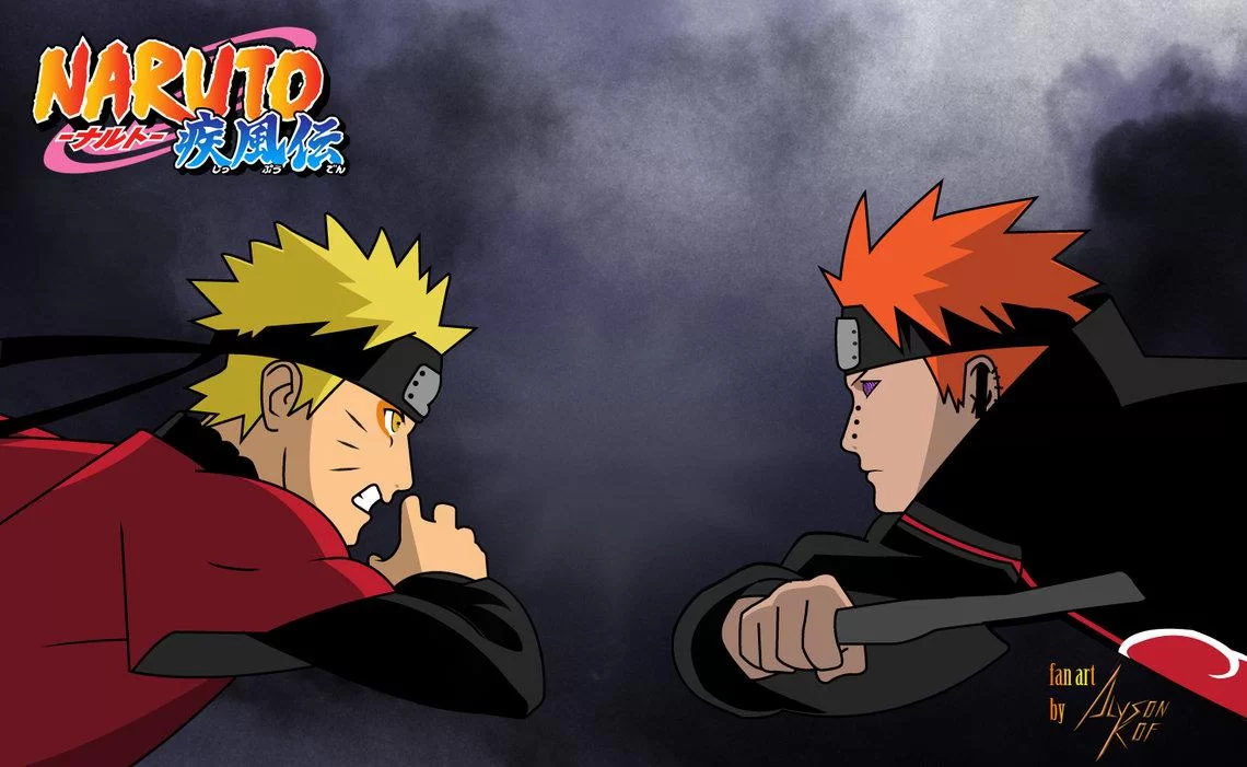 Free Download Naruto Vs Pain Free Wallpaper Page 1256093 (1140 x 701)