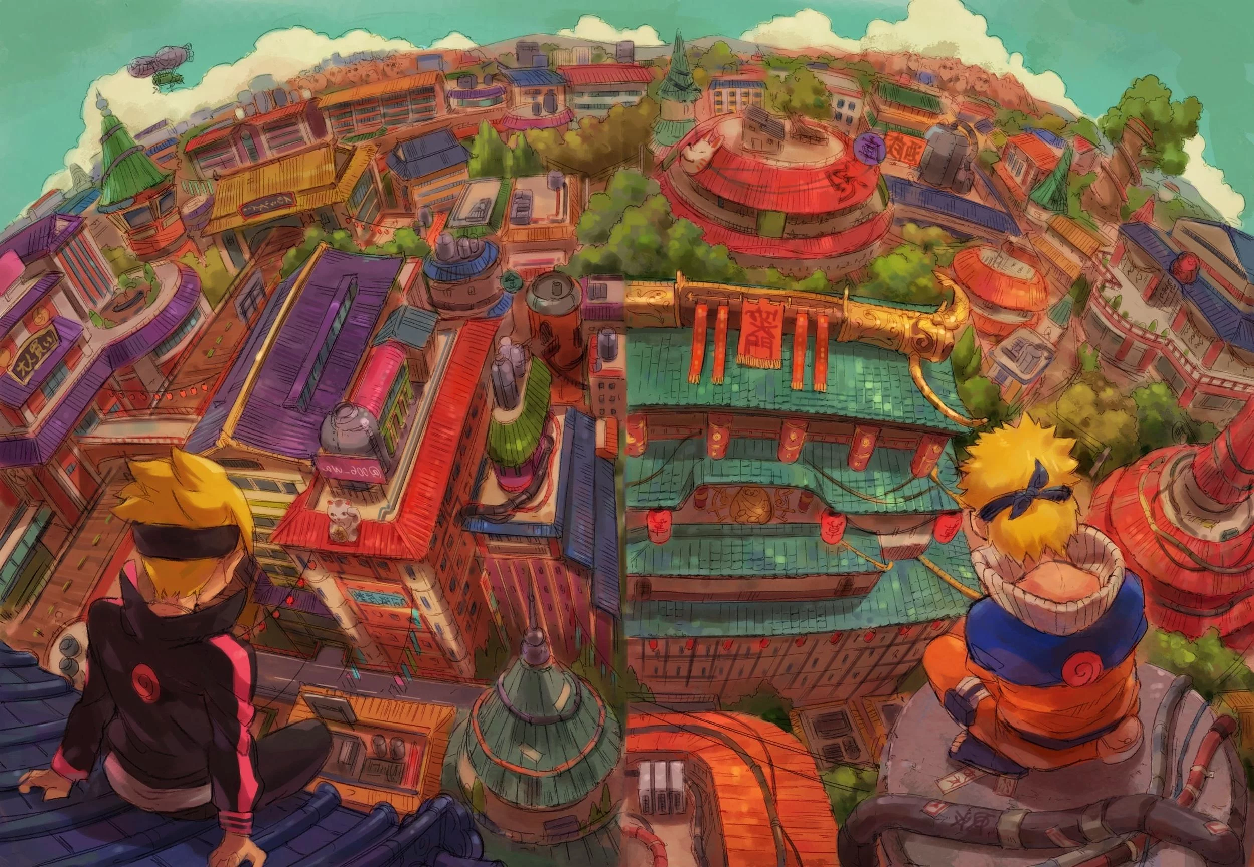 Free Download Boruto Uzumaki And Naruto Uzumaki Wallpaper Page 126023 (2500 x 1728)