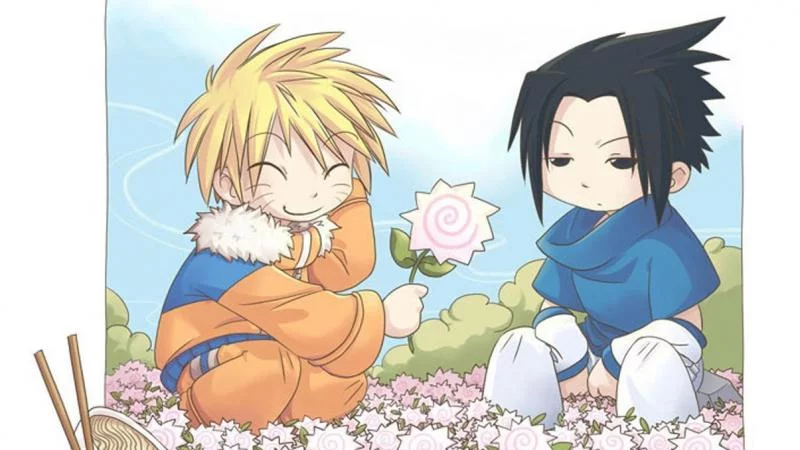 Free Download Naruto And Saskue Chibi Wallpaper Page 126546 (800 x 450)