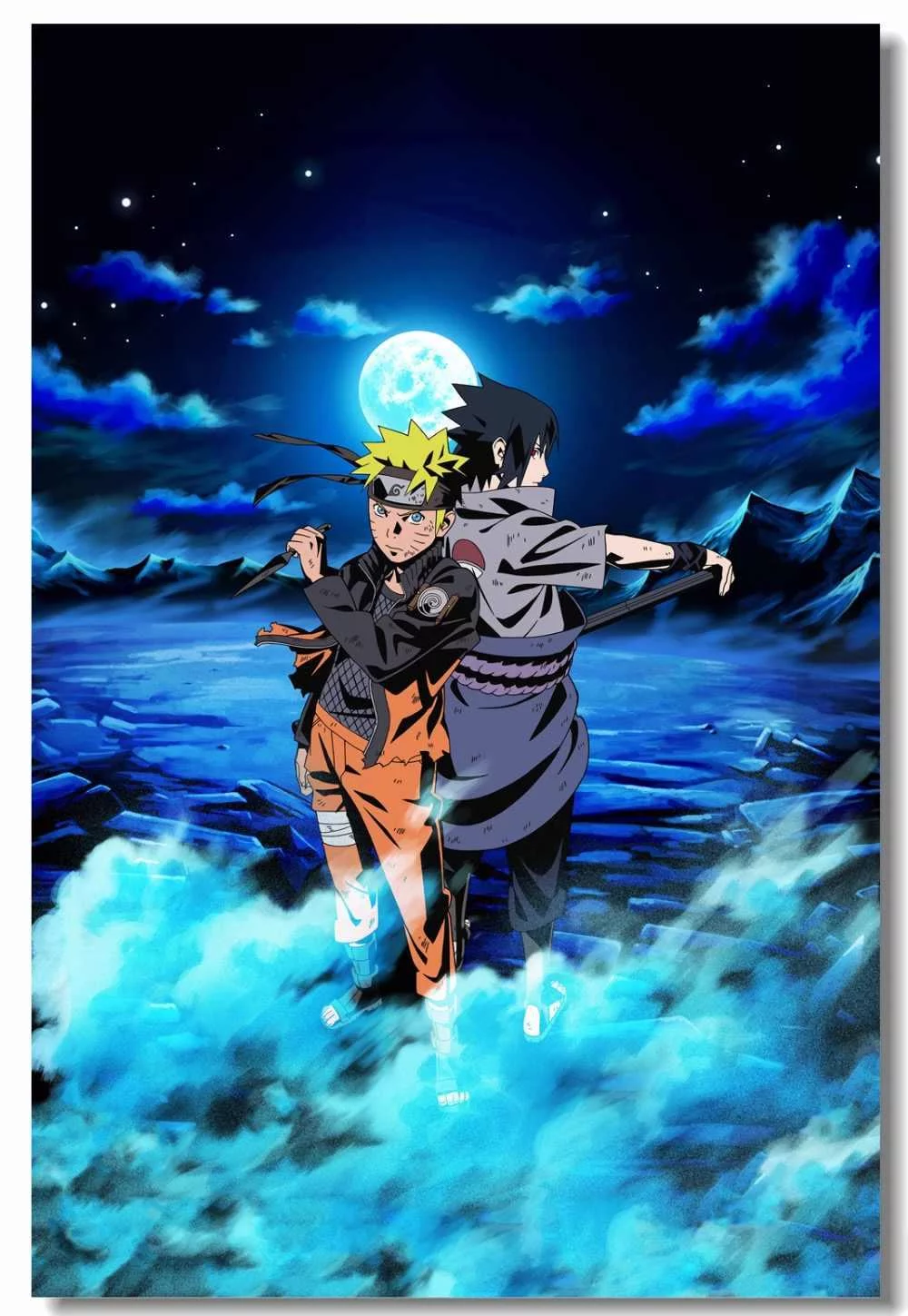 Free Download Kid Naruto And Sasuke Wallpaper Fight Desktop Hd Page 126721 (1000 x 1449)