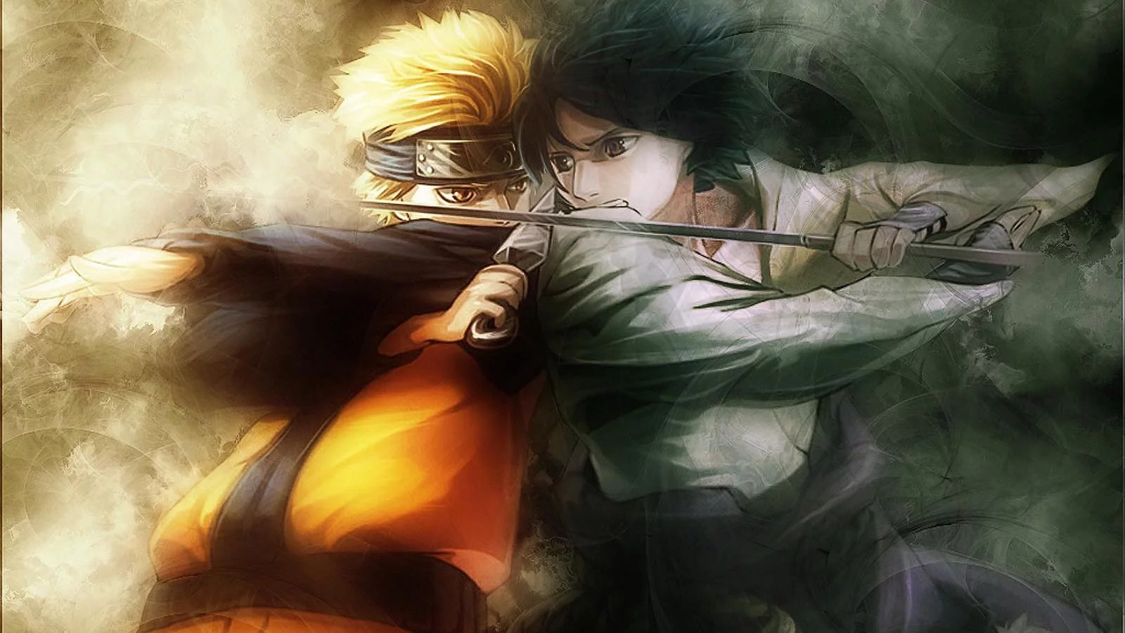 Free Download Naruto Vs Saske Wallpaper Sword Reflectio Page 1268040 (1600 x 900)