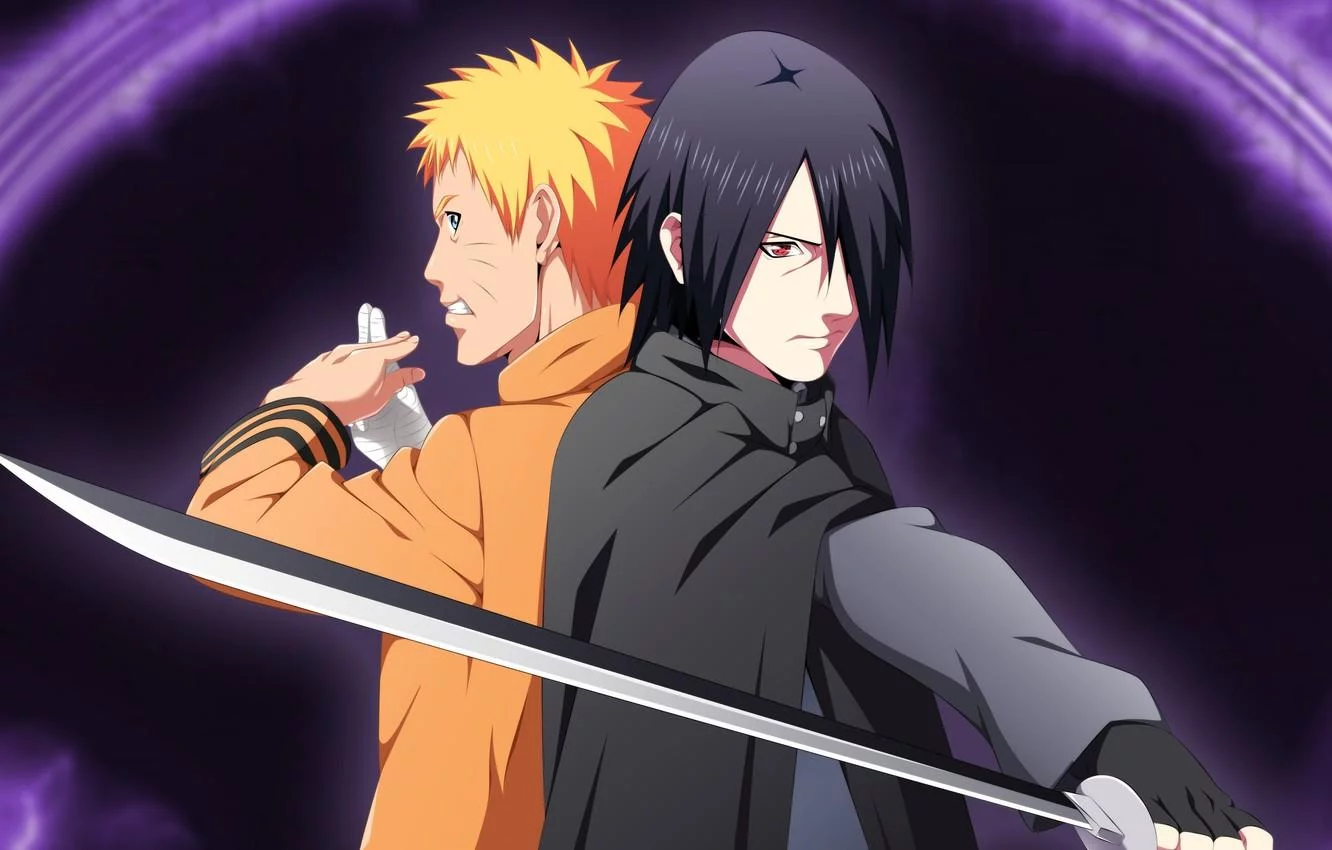 Free Download Naruto Vs Saske Wallpaper Sword Reflectio Page 1268042 (1332 x 850)
